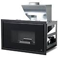 termocamino a pellet canalizzabile vivo 90 pellet 10 kw