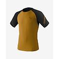 t-shirt alpine pro manica corta giallo marrone l