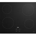 - piano cottura elettrico hii64401qt 59 cm-black