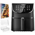 - cp158-af-rxb friggitrice singolo 5 5 l indipendente 1700 w friggitrice ad aria calda nero