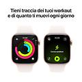 APPLE watch series 11 gps + cellular 46mm alluminio-oro rosa band rosa fard m/l