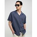 camicia relaxed fit con taschino