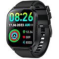 curved bluetooth 49mm amoled nero ip67 spo2 cardiofrequenzimetro monitor sonno