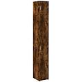 - mobile sottile rovere fumo 30x42 5x225 cm in truciolato