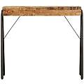 - tavolo consolle in legno massello di mango 80x40x75 cm