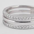 anello fantasia silver shine argento rodiato cubic zirconia collezione silver shine misura 56