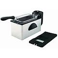 fryer fr 3071 3l semplice nero bianco controllo giratorio indipendente