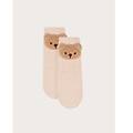 calze antiscivolo bambina teddy spa time / mandorla / 27/30 mandorla