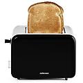 - tostapane crispy! acciaio inox 850w 3in1 riscalda scongela tosta 2 scomparti 14x4cm vassoio per le