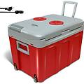 frigorifero portatile cf1155red 40l termoelettrico 12v/220v rosso con ruote