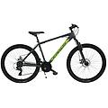 bicicletta mtb spectro. 27. 5. 181-200 cm. 21 velocità. grafite/verde