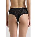 culotte brasiliana in pizzo donna nero taglia 2