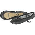 mezza punta in pelle di vitello black donna 32