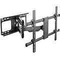 supporto tv parete s4764 girevole inclinabile televisore 37-65 (94-165 cm) staffa universale