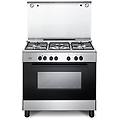 - cucina elettrico fmx96ed 5 fuochi a gas forno elettrico multifunzione ventilato classe a