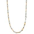 collana uomo oro bianco rosa gl101442
