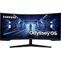 odyssey c34g55twwp 86cm (34") uwqhd gaming monitor hdmi/dp...