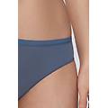 slip donna in cotone organico donna blu tamaño s