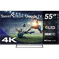 55qg02v smart tv 55 pollici 4k ultra hd display qled sistema google tv dolby audio hdr10 classe e