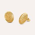 orecchini lobo silver collection argento dorato collezione silver collection giallo