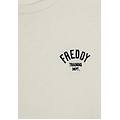 t-shirt uomo regular fit con logo ricamato off white uomo xxx large