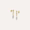 orecchini pendenti crystal gold oro giallo cristallo collezione crystal gold oro giallo
