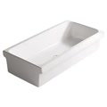 ninive lavabo canale sospeso 120x45 bianco lucido codice prod 2007