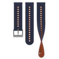 cinturino in silicone da 22 mm urban 4 granite blue orange misura s+m