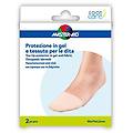 master-aid foot care protezione in gel + tessuto per le dita 2protezioni