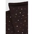 calzini con borchie donna marrone tu