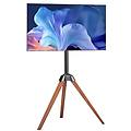 supporto tv con cavalletto treppiede per schermo da 1016-1651 mm carico max. 45 kg supporto porta tv
