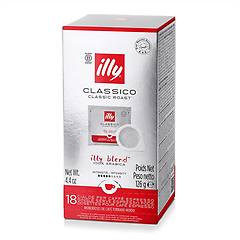 illy caffe' in cialde ese monodose tostato classico 1 confezione da 18 cialde