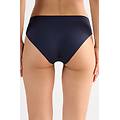 slip in cotone avvolgente donna blu taglia 3