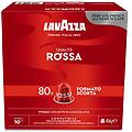 80 capsule in alluminio caffe' qualita' rossa compatibili nespresso