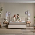 materasso lyra molle indipendenti e imbottitura in fibre naturali