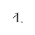 miscelatore bidet con scarico automatico 11/4g serie light lig135st steel looking ottone