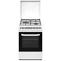 fornello a gas butano cb5535bb 3fgos. con forno elettrico