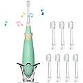 spazzolino sonico bubble brush per bambini menta