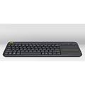 Logitech K400 Plus Rf Wireless Qwerty Senza Fili Nero Monotone 10 M