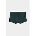boxer in microfibra con logo uomo verde taglia 7