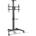 carrello presentazione tv fino a 70'' 50kg con ruote