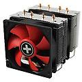 xc044 sistema di raffreddamento per computer processore refrigeratore 9 2 cm nero rosso