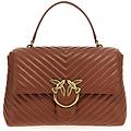 borsa a mano 'big lady love bag puff chevron'