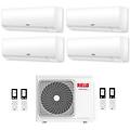 climatizzatore condizionatore inverter quadri split aaria multi plus i 9000+9000+12000+12000 btu