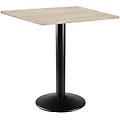 tavolo solona quadrato 68x68x73. 9 cm (lxlxh) piano tavolo faggio struttura nero quadrata