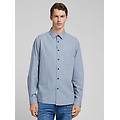 camicia in popeline di cotone stampato
