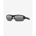 occhiali flak xs polished black con lenti prizm black bambini