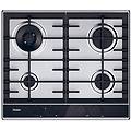 hahg6br4tx acciaio inox da incasso 60 cm gas 4 fornello(i)