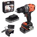 black + decker trapano avvitatore brushless 18v con percussione bld683d2xk-qw