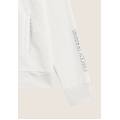 felpa donna zip e collo alto con inserti in tessuto teddy snow white donna large